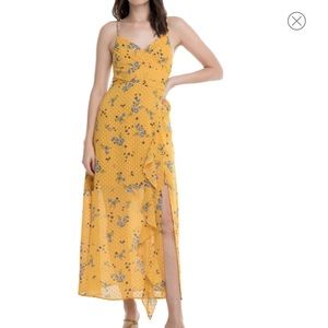 ASTR The Label Floral Wrap Dress